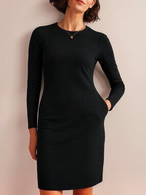 NWT Boden Penelope Dress D0776 Black US 12